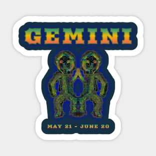 Gemini 2b Prussian Sticker